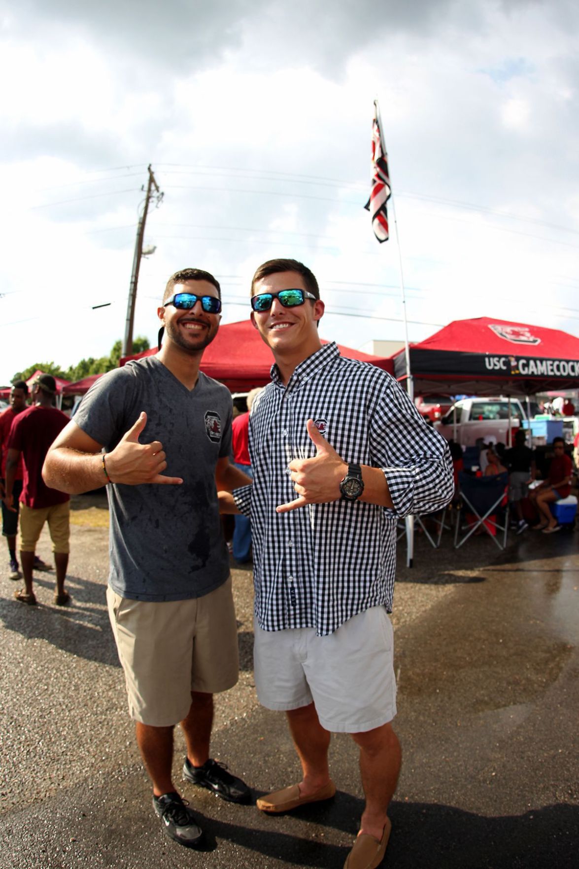 Tailgating at USC vs. ECU
