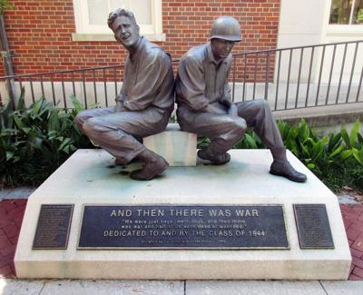 Clemson World War II statue