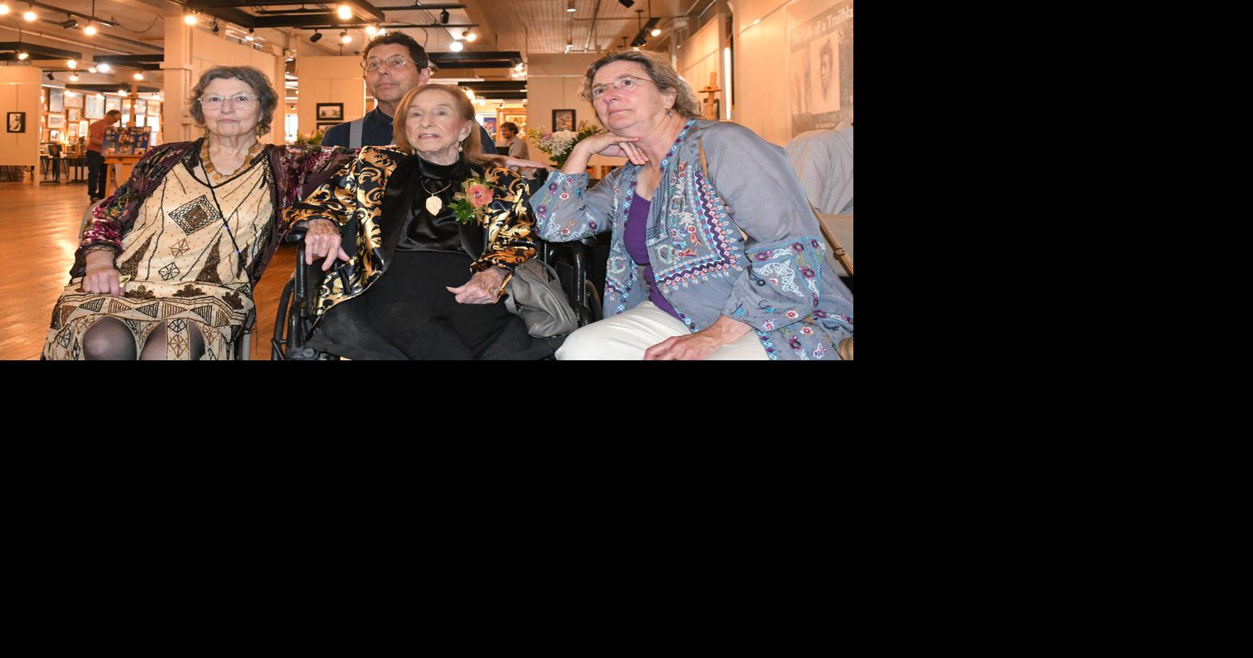 Family and friends celebrate 100th birthday with Nancy Wilds