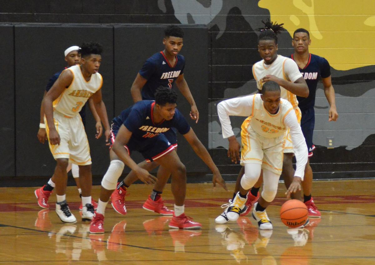 High School Boys Basketball Andrews Vs Freedom Christian