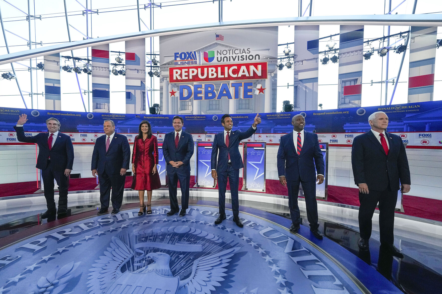Republican Names 10 Republicans will be on SC's presidential primary in 2024
