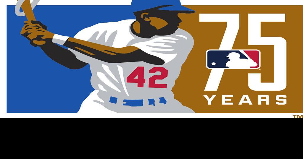 Dodger uniforms display '42' tonight in honor of Jackie Robinson