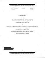 2017 Senate Foreign Intelligence Report on Russian election interfenence