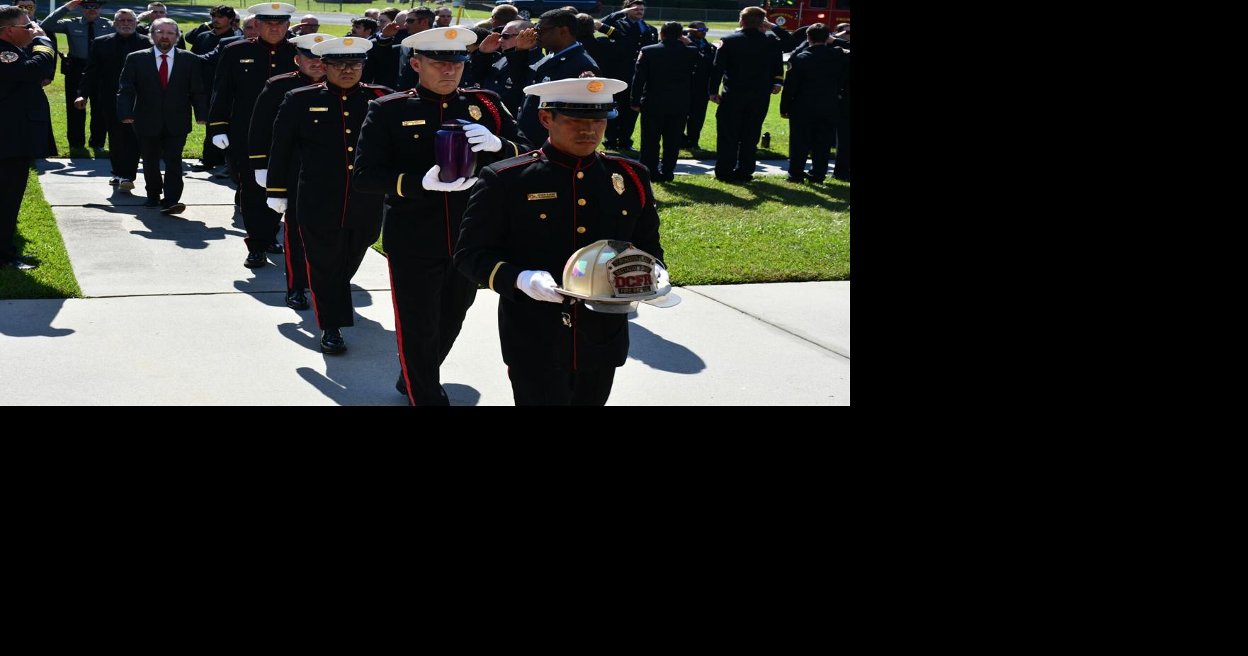Firefighters honor trailblazer Chastity Bigney with final call and salute