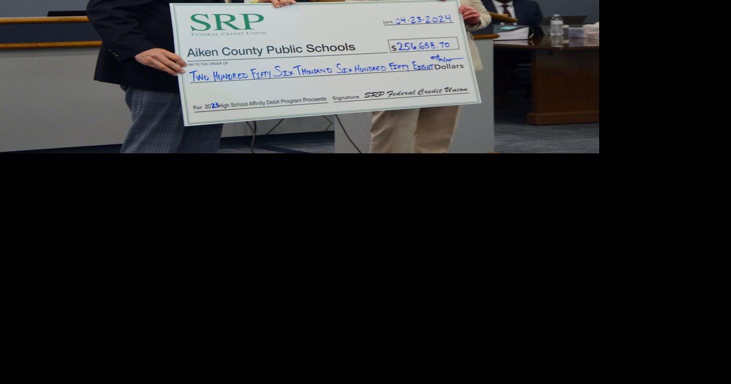 SRP gives Affinity Card earnings to Aiken Public Schools Aiken Area