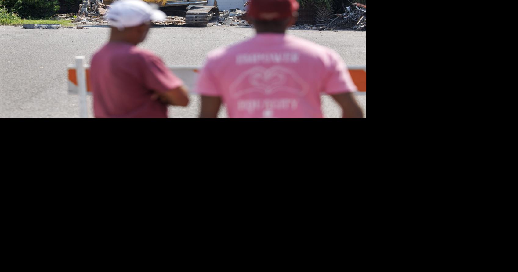 College of Charleston begins razing former YWCA headquarters that sit atop a former cemetery