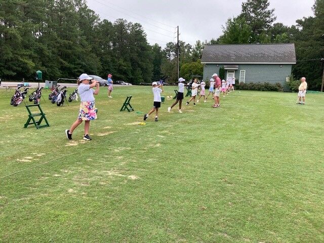 Aiken Hook A Kid on Golf clinics has open spots available