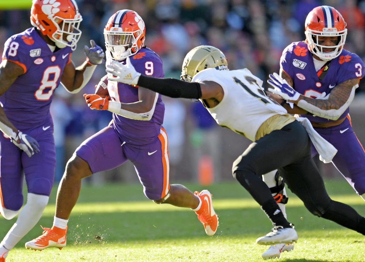 Clemsons Travis Etienne Sets Two Program Records In Tigers