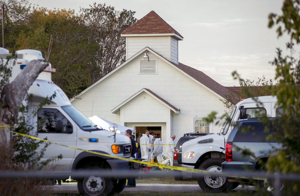 APTOPIX Church Shooting Texas