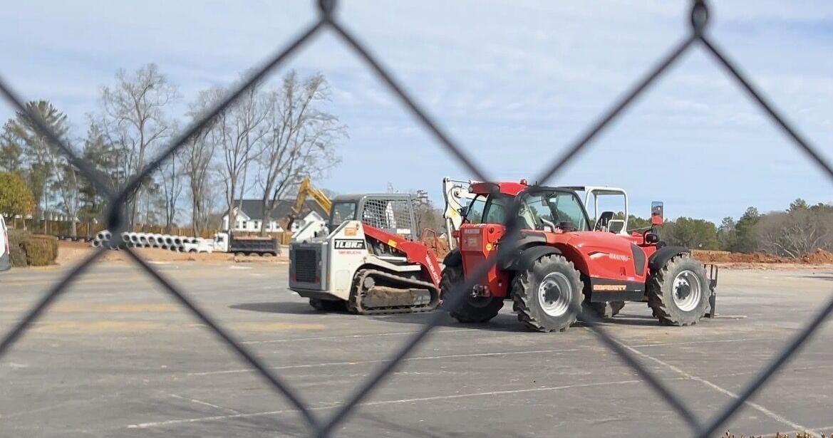 Publix under construction where an old Bi-Lo once stood outside Greenville