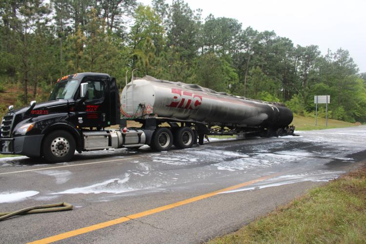 Fire crews respond to tractor-trailer fire and rollover accident on ...