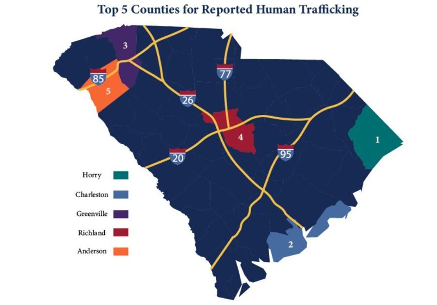 SC Report analyzes challenging year in the fight against human trafficking
