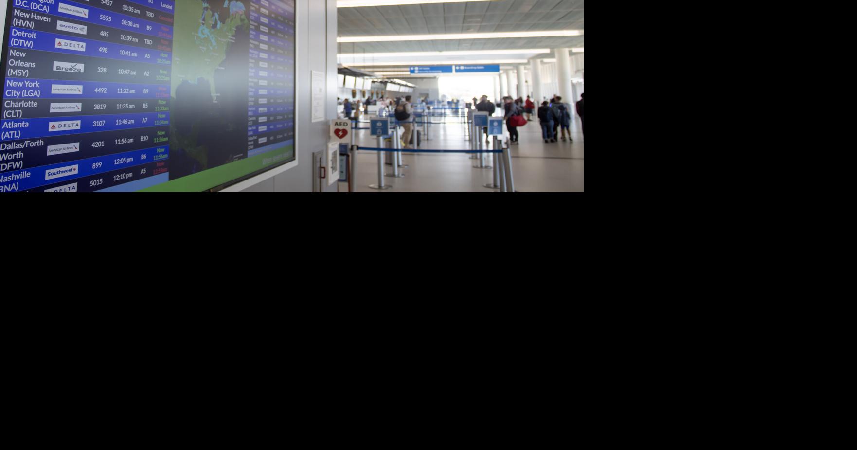 Dozens of flights canceled at Charleston airport amid local and national winter weather event