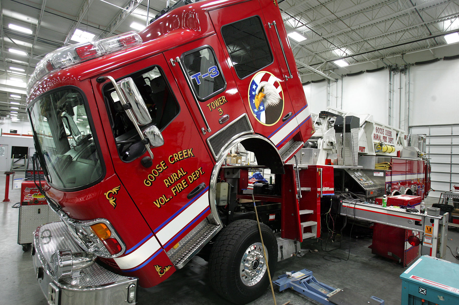american lafrance fire engine