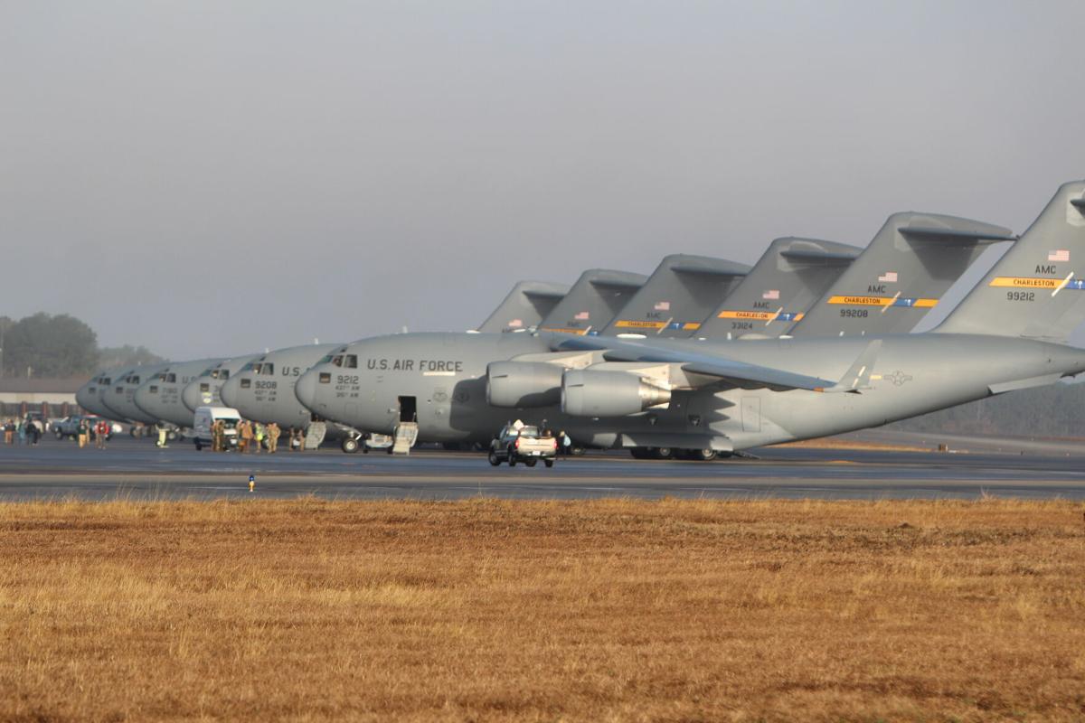 C-17 on tarmac