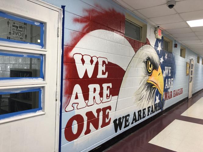 PHOTOS New paintings and murals at Kingstree High and C.E. Murray