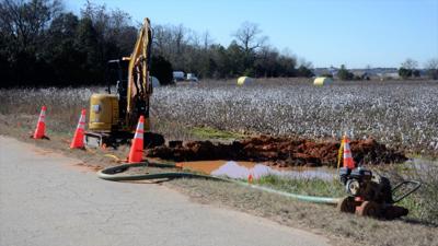 Aiken water system suffers two major leaks after Christmas blast of