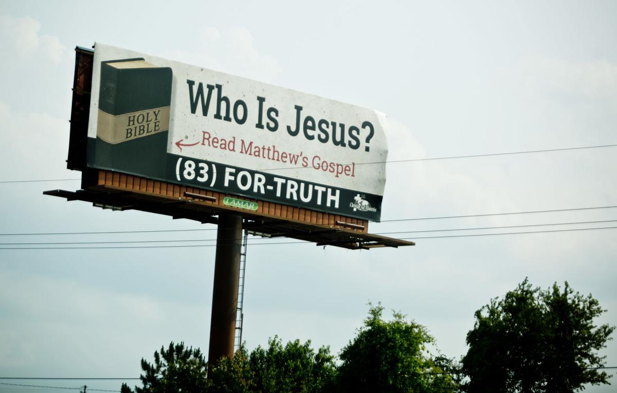 As billboard evangelism expands, 1 SC man spends half his to