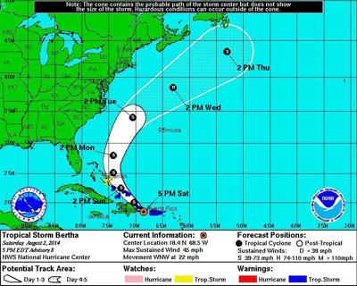 Tropical Storm Bertha Dumps Heavy Rain On Puerto Rico Archives Postandcourier Com