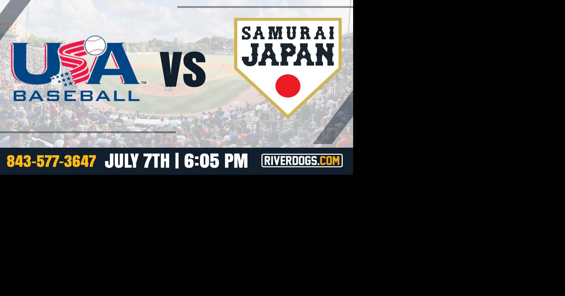 RiverDogs hosting USA vs. Japan baseball game on Saturday Sports