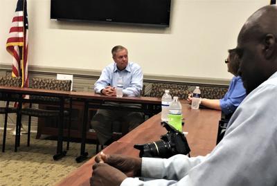 Sen. Graham meets with chamber board, offers to expedite Berlin G. project
