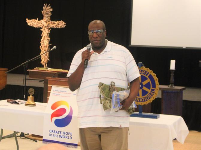 A shining beacon for the blind Lighthouse for the Blind rep visits