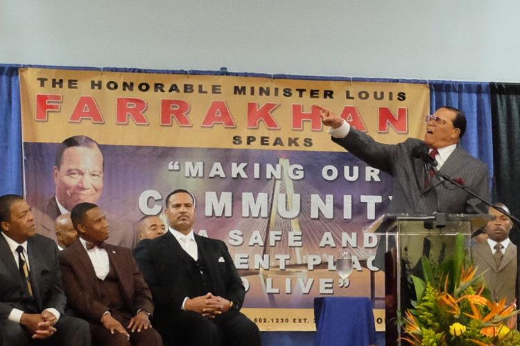Louis Farrakhan speaks in North Charleston (copy)