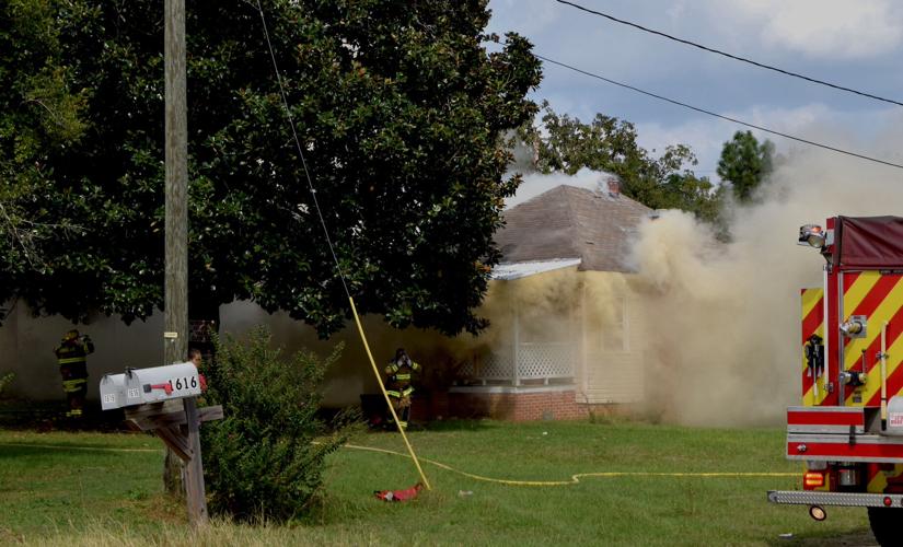 Fire engulfs home on Edgefield Highway in Aiken County
