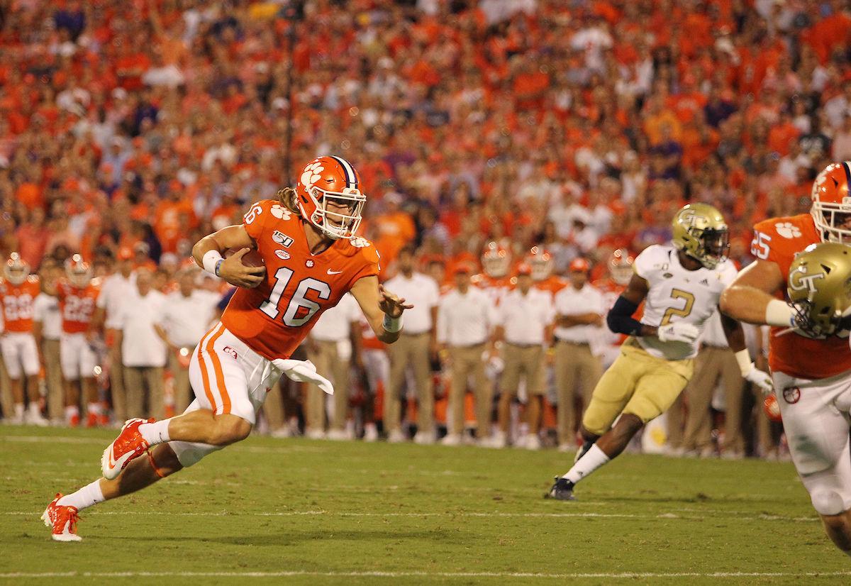 Clemson S Swinney On Qb Trevor Lawrence Making Tackles You Can T