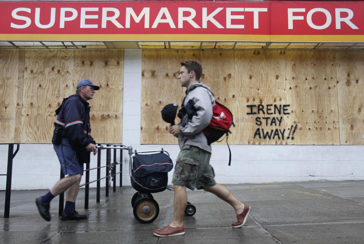 Irene continues her march up the East coast