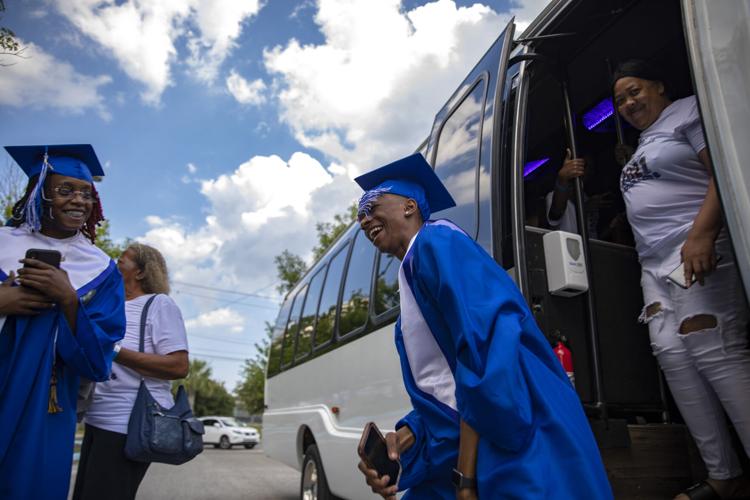 Photos Burke High School 2021 graduation Photos from The Post and