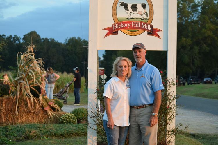 Hickory Hill Milk in Edgefield community for farm nights this