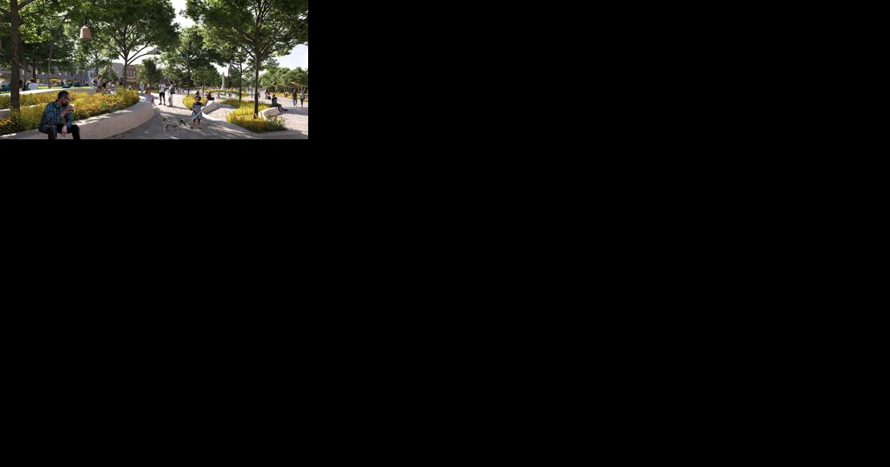 Spartanburg's Morgan Square proposed redesign includes more green space and new water feature - Vimarsana News