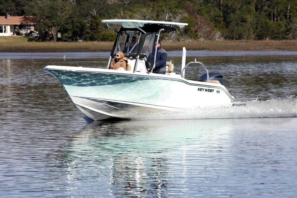 Sporting Family Locally Crafted 23 Foot Key West Displays Versatility For Anglers Cruisers Automotive Postandcourier Com