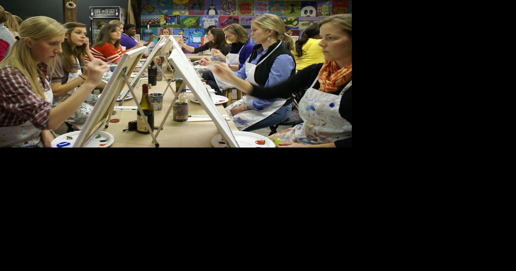 Bottles N' Brushes location is now Wine and Design Mount Pleasant