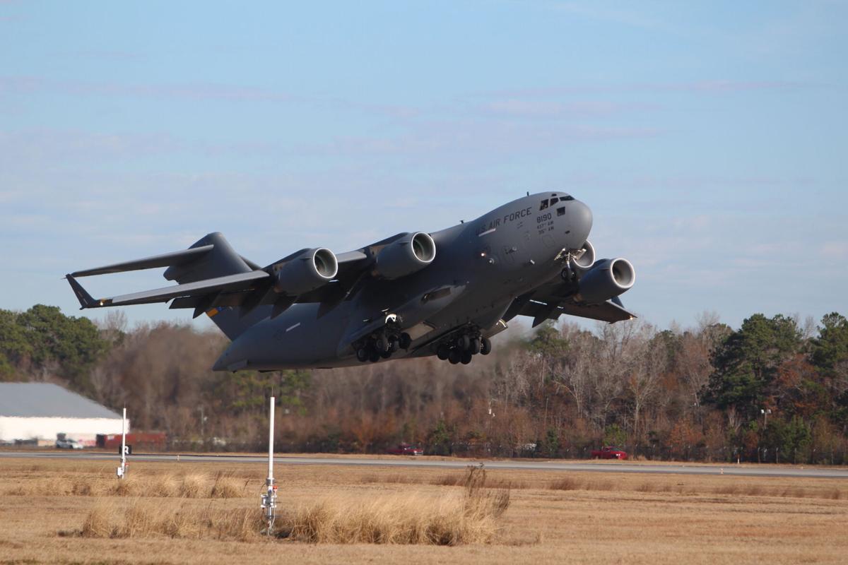 C-17 takeoff