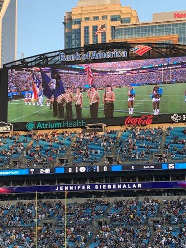 Eight Strom Thurmond High School student cadets honored at NFL