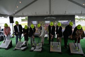 Redevelopment of 92 acres on Laurens Road, Swamp Rabbit Trail begins construction