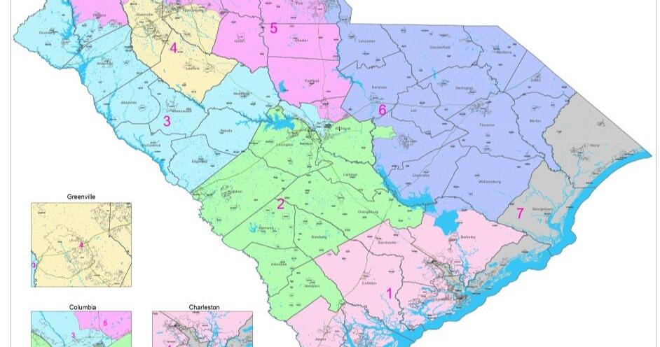 Mount Pleasant joins Myrtle Beach. Clemson and Columbia together. The GOP’s new congressional maps.