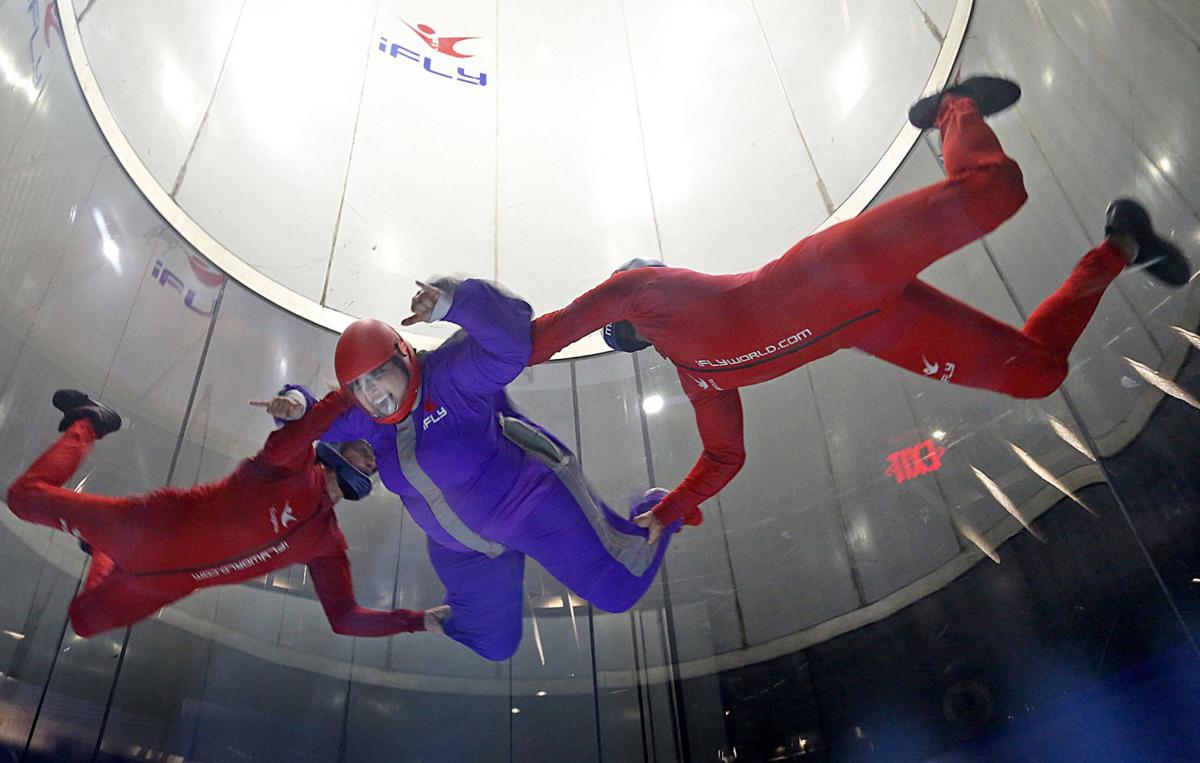 Indoor skydiving range give those with physical challenges a chance to