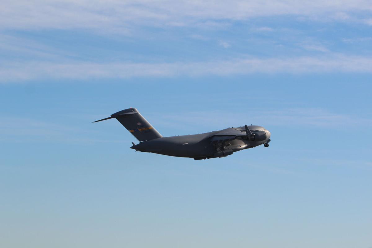 C-17 in flight