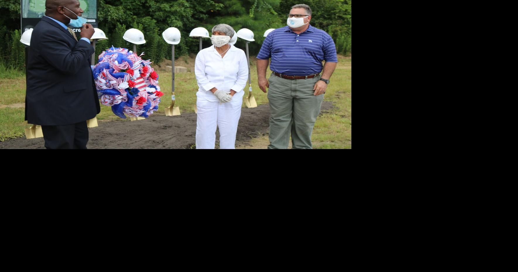 Groundbreaking ceremony held for John McCants Veterans Park in Goose