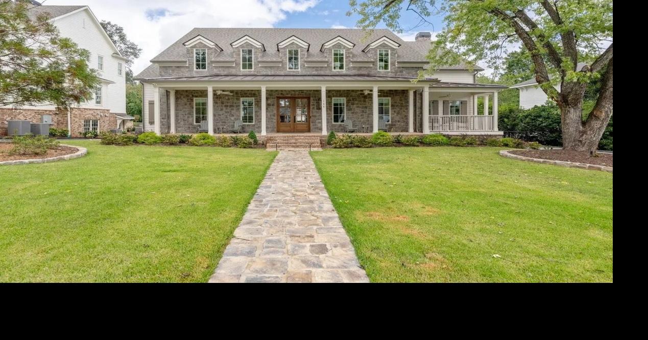 Stone accents, gas lanterns and more than $3M sale price in Augusta Road area