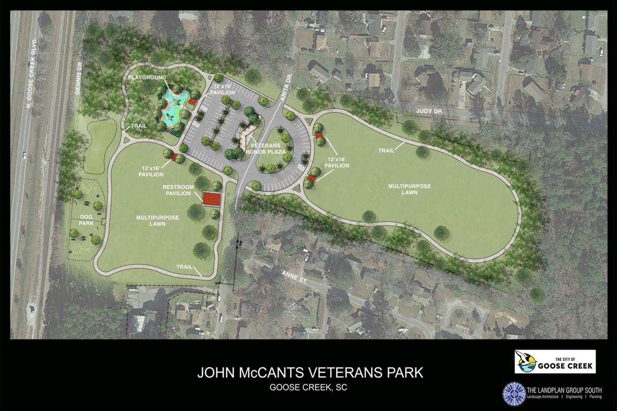 Public can buy commemorative bricks for Goose Creek veterans park