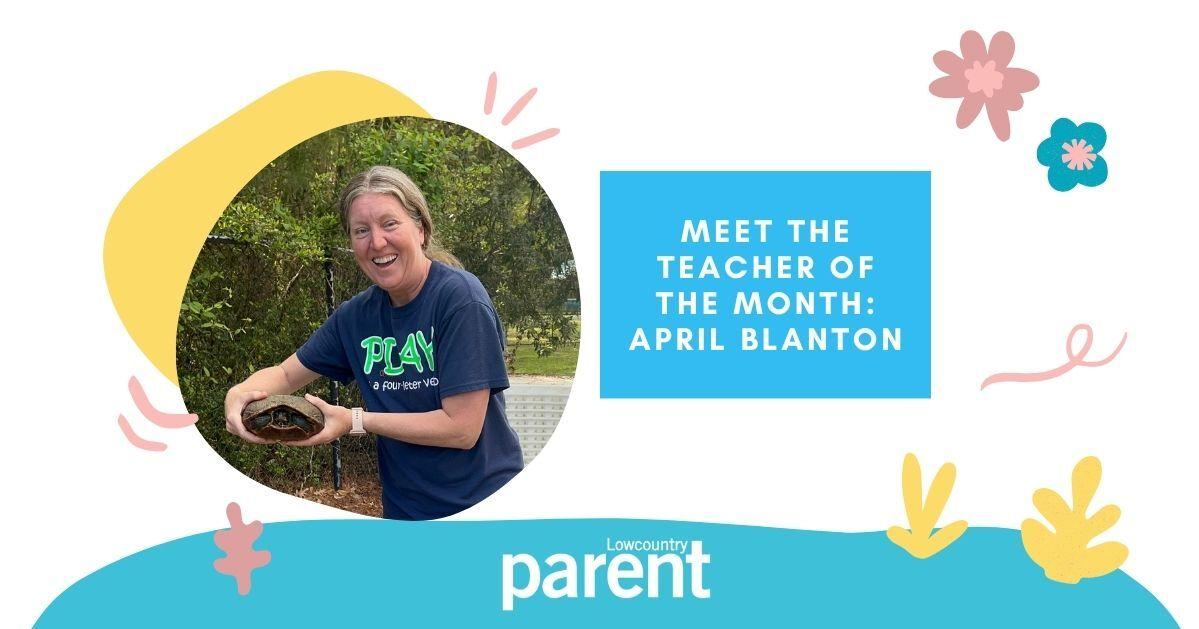 Meet the July Teacher of the Month: April Blanton