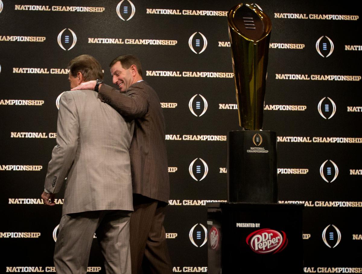 Sapakoff 27 Weeks Later Nick Saban Still Struggling To Solve Clemson Clemson Postandcourier Com