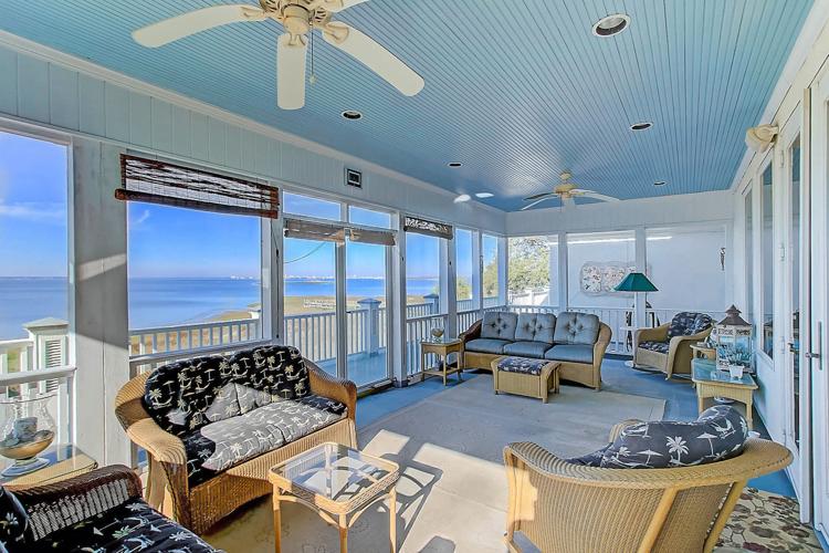 Charleston's 'haint blue' porch ceilings have a tough history to track