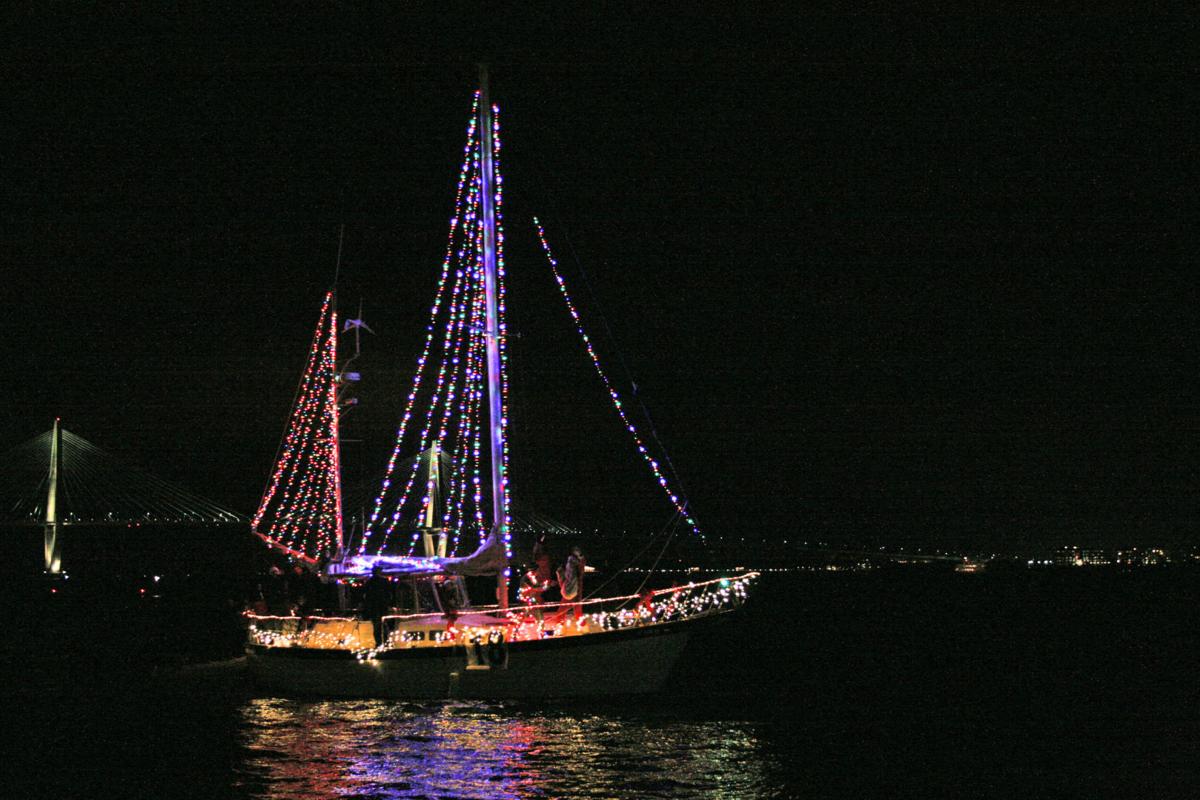 Holiday Parade of Boats will commence through Charleston Harbor on Dec