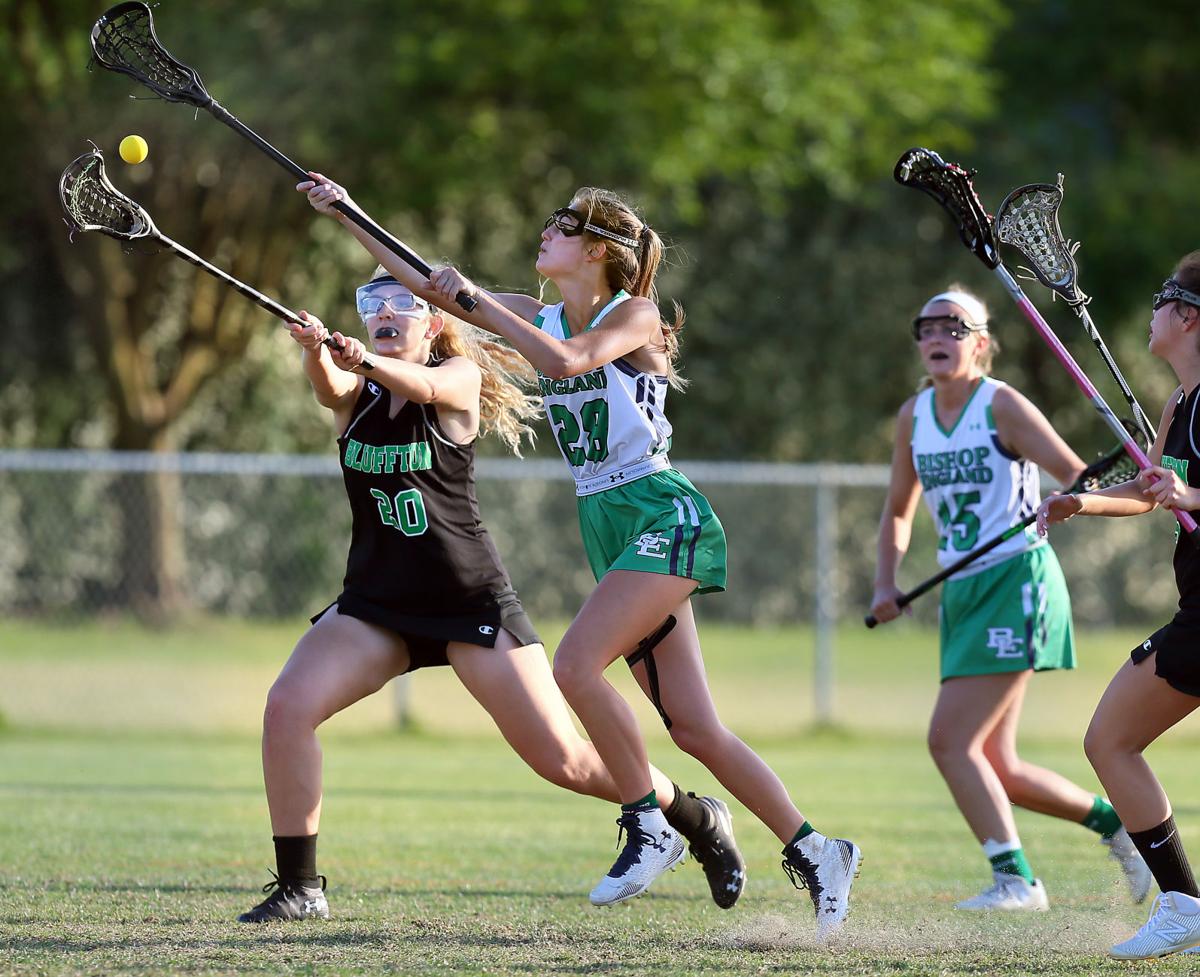 Photos: Bishop England girls win 21-3 over Bluffton in lacrosse ...