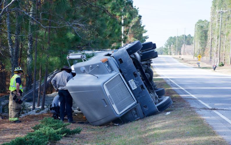 One injured after dump truck overturns along Edgefield Highway News